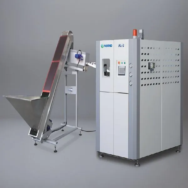 کسٹمر سروس دستیاب ہے خودکار مکمل  2  گہا پانی کی بوتلیں اڑانے والی مشین پلاسٹک